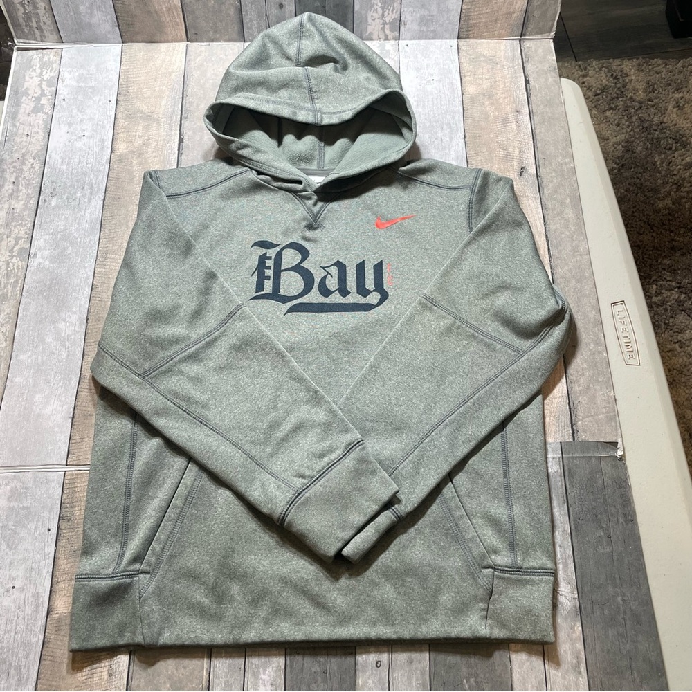 Bay FC Nike Gray Therma Fit Hoodie Youth Size Large